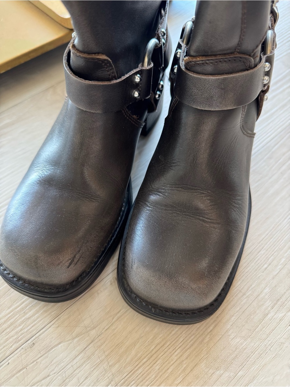 steve madden rocky brown distressed boot - Picture 12 of 15